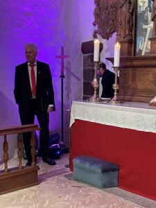 Da er vi i riktig modus før konsert